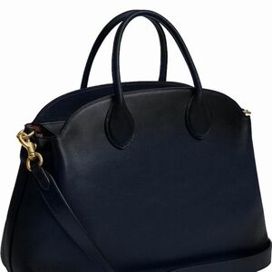 Coach navy empire 40 carryall bag New!